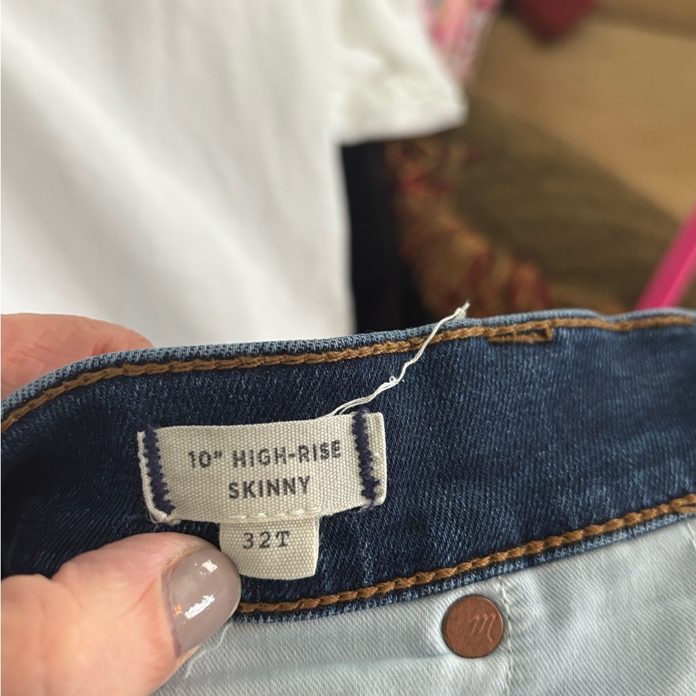 MADEWELL Medium Blue Skinny Jeans - Picture 6 of 6